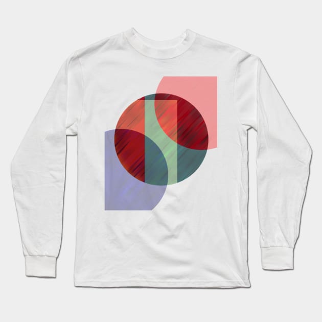 Chromatic Vibes Long Sleeve T-Shirt by Almanzart